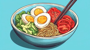 漫画角色小满头像插画邮局实习生